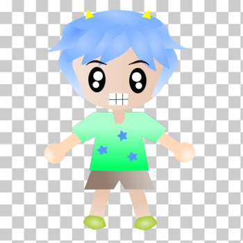 SVG Boy eith horns SVG Boy eith horns