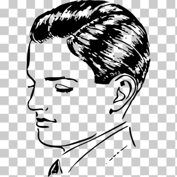 SVG Boys side part SVG Boys side part