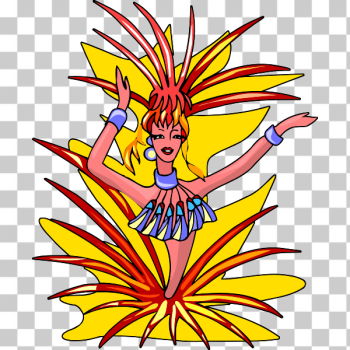 SVG Brazilian dancer SVG Brazilian dancer