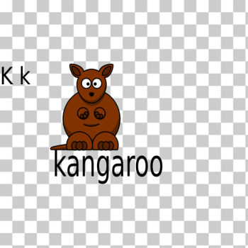 SVG Brown kangaroo SVG Brown kangaroo