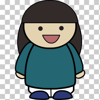SVG Brunette girl SVG Brunette girl