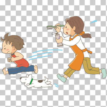 SVG Brush your teeth