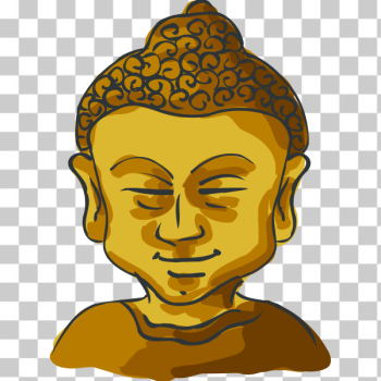 SVG Buddha Head SVG Buddha Head