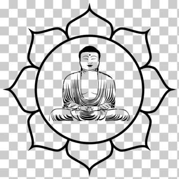 SVG Buddha lotus SVG Buddha lotus