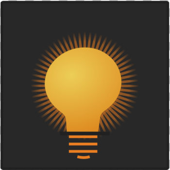 SVG Bulb icon