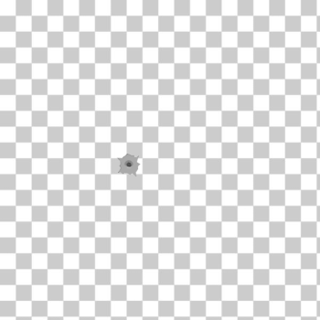SVG Bullet hole on a metal plate
