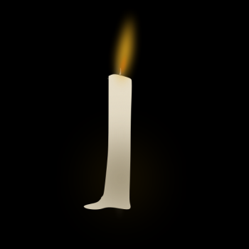 SVG Burning candle vector clip art SVG Burning candle vector clip art