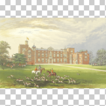 SVG Burton Constable Hall vector clip art