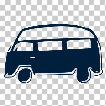 SVG Bus silhouette SVG Bus silhouette