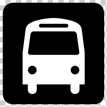 SVG Bus stop sign vector illustration SVG Bus stop sign vector illustration