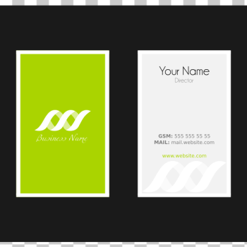 SVG Business Card