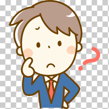 SVG Business man in doubt SVG Business man in doubt