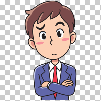SVG Business man - thinking SVG Business man - thinking