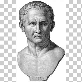 SVG Bust Of Marcus Tullius Cicero vector drawing SVG Bust Of Marcus Tullius Cicero vector drawing