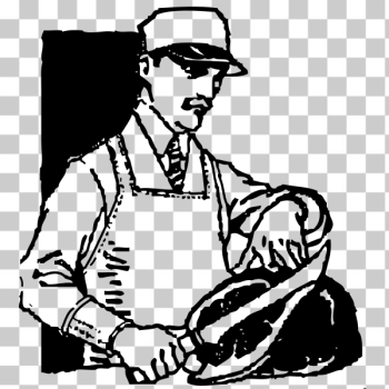 SVG Butcher at work SVG Butcher at work