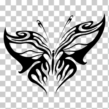 SVG Butterfly line art image SVG Butterfly line art image