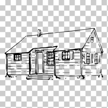 SVG Cabin sketch SVG Cabin sketch