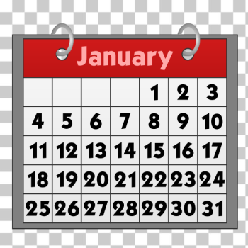 SVG Calendar icon with binder rings SVG Calendar icon with binder rings
