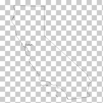 SVG California map SVG California map