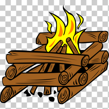 SVG Campfire vector clip art SVG Campfire vector clip art