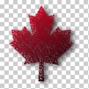 SVG Canadian Maple Leaf vector drawing SVG Canadian Maple Leaf vector drawing