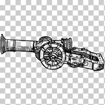 SVG Cannon illustration