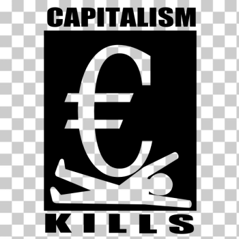 SVG Capitalism kills vector symbol SVG Capitalism kills vector symbol