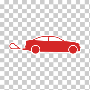 SVG Car emissions vector sign SVG Car emissions vector sign