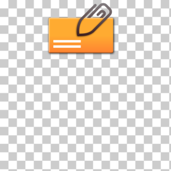 SVG Card with paperclip vector illustration SVG Card with paperclip vector illustration