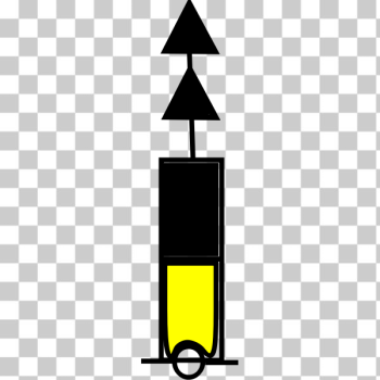 SVG cardinal beacon south SVG cardinal beacon south