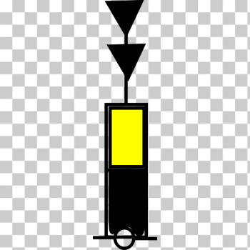 SVG cardinal beacon south SVG cardinal beacon south