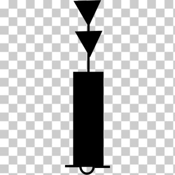 SVG cardinal beacon south SVG cardinal beacon south