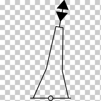 SVG cardinal buoy east SVG cardinal buoy east