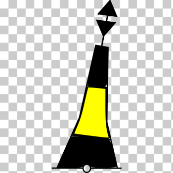 SVG cardinal buoy east SVG cardinal buoy east