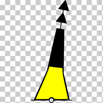SVG cardinal buoy north SVG cardinal buoy north
