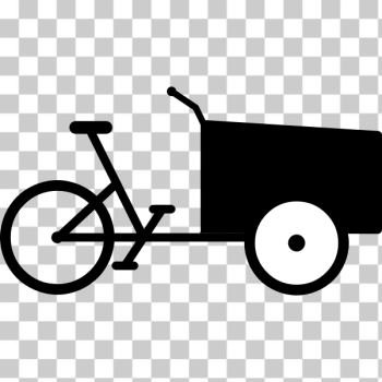 SVG Cargo Bike Tricycle SVG Cargo Bike Tricycle