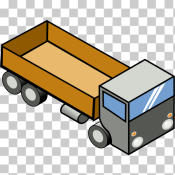 SVG Cargo truck vector graphics SVG Cargo truck vector graphics