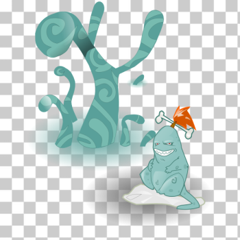 SVG Cartoon alien image SVG Cartoon alien image