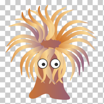 SVG Cartoon anemone SVG Cartoon anemone