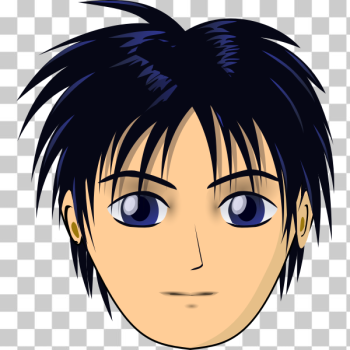 SVG Cartoon anime boy SVG Cartoon anime boy