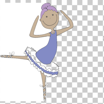 SVG Cartoon ballet dancer SVG Cartoon ballet dancer
