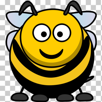 SVG Cartoon Bee SVG Cartoon Bee