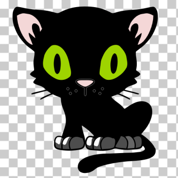 SVG Cartoon black cat SVG Cartoon black cat