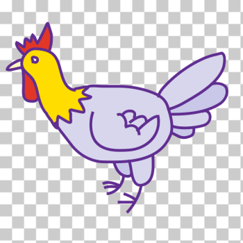 SVG Cartoon chicken SVG Cartoon chicken