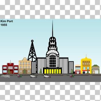 SVG Cartoon city SVG Cartoon city