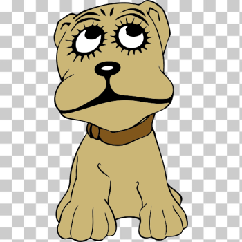 SVG Cartoon dog portrait vector illustration SVG Cartoon dog portrait vector illustration
