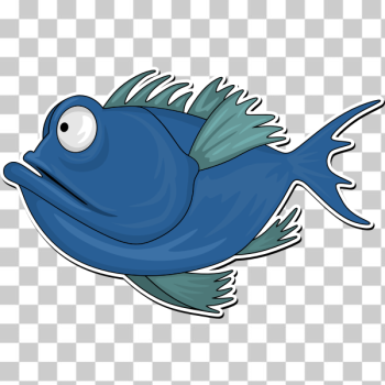 SVG Cartoon Fish 2 SVG Cartoon Fish 2