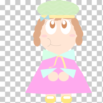 SVG Cartoon girl SVG Cartoon girl