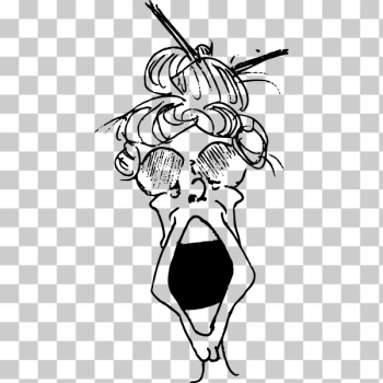 SVG Cartoon grandma SVG Cartoon grandma