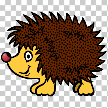 SVG Cartoon hedgehog SVG Cartoon hedgehog